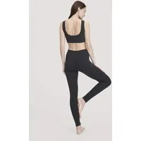 hessnatur hessnatur Leggings Medium Cut ACTIVE LIGHT aus Bio-Baumwolle, Schwarz, – Produktbild 2 von 7
