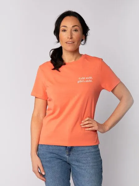 watapparel watapparel T-Shirt Frauen Geht nicht gibts nicht, Fiesta, – Produktbild 1 von 3