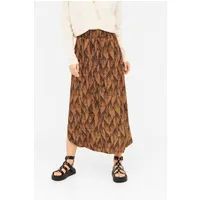 WiDDA WiDDA Damen vegan Skirt Julip Giraffe Print Terra – Produktbild 1 von 1