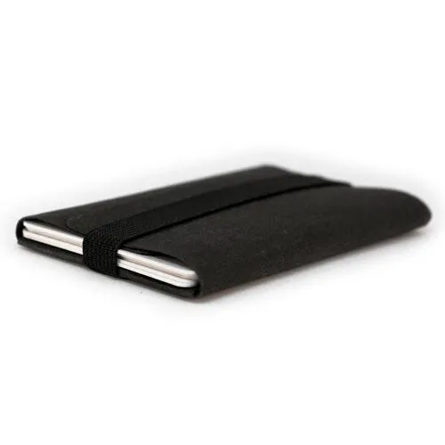 ANDERS & KOMISCH ANDERS & KOMISCH Minimalistisches Karten Portemonnaie mit Münzfach - TINY Wallet, Schwarz, – Produktbild 4 von 4