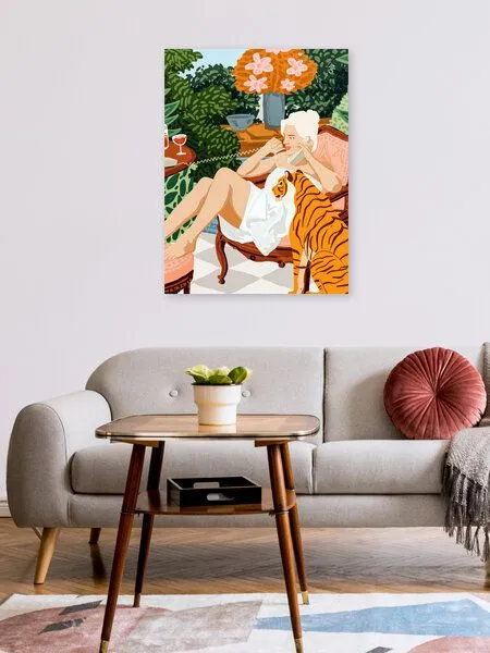 Photocircle Photocircle Poster / Leinwandbild - Gossip – Produktbild 2 von 4