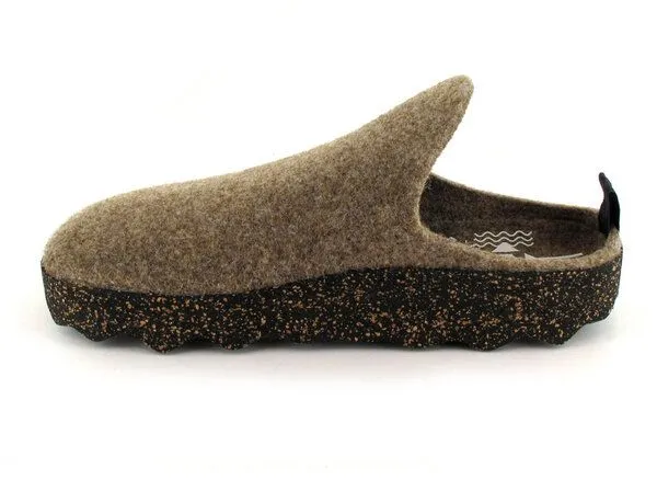 ASPORTUGUESAS ASPORTUGUESAS Come Filzpantoffeln mit Kork-Latex Sohle, Beige, – Produktbild 4 von 4