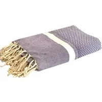Just Be Just Be Hamamtuch / Strandtuch Maxi Pied de Lion, Violet, – Produktbild 1 von 1