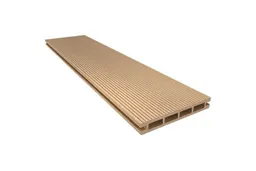 woodstore24 Resysta Terrassendiele, 140 x 20 mm, in Länge 3 m einseitig geriffelt / glatt, gebürstet, mit seitl. Nut – Produktbild 1 von 1
