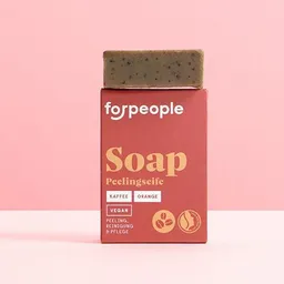 forpeople forpeople Feste Pflegeseife mit Peeling - Kaffee & Orange – Produktbild 1 von 1
