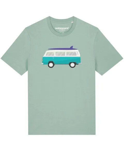 watapparel watapparel T-Shirt Unisex California Dream, Aloe, – Produktbild 1 von 3