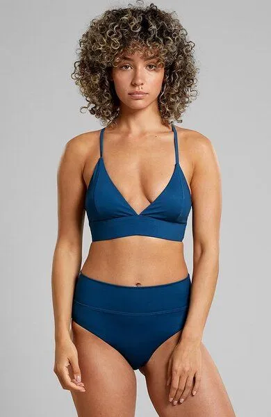 Dedicated DEDICATED Damen Bikinihose „Slite" recycelt, Blau, – Produktbild 1 von 4