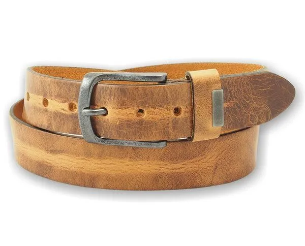 Greenbelts Greenbelts Herren Ledergürtel ROBIN, Cognac, – Produktbild 3 von 6