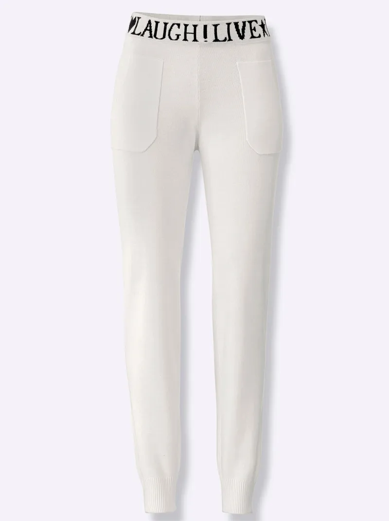 heine Strickhose ecru, Ecru, – Produktbild 2 von 2