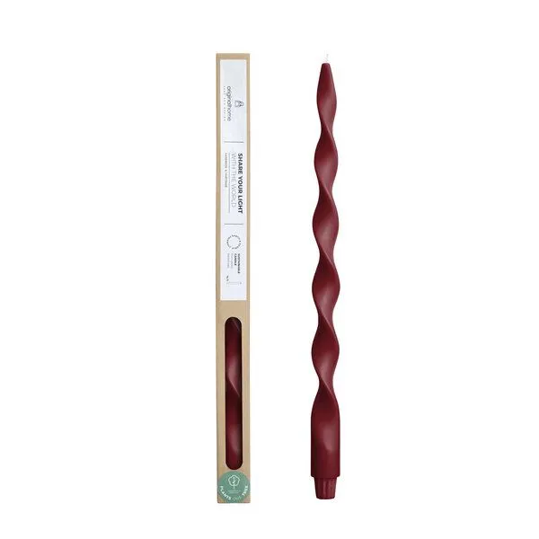 Originalhome Originalhome Gedrehte Kerze für bewusste Geschenke - paraffinfrei & vegan, Manggis, – Produktbild 1 von 1