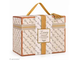 Accentra Accentra Kosmetik-Adventskalender LUXURY CASE für Frauen - XXL Beauty Weihnachtskalender Körperpflege (Packung), Vegane Kosmetik, Designed in Germany – Produktbild 1 von 1