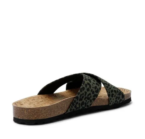 Grand Step Shoes Grand Step Shoes Lilo Sandalen, vegan, Schwarz-oliv, – Produktbild 4 von 4