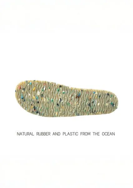 Zouri ZOURI Vegane Sandalen SAND, Gelb, – Produktbild 4 von 4
