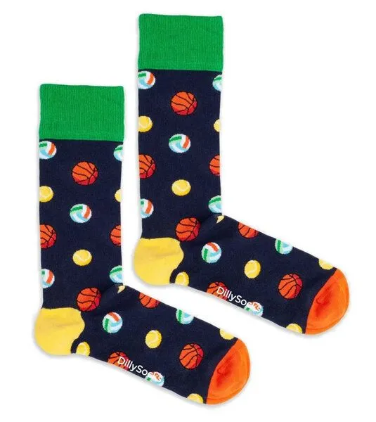 DillySocks DillySocks Socken Play All Day aus Biobaumwoll-Mix, Mehrfarbig, – Produktbild 1 von 4