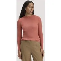hessnatur hessnatur Strick Pullover Fitted aus TENCEL Lyocell mit Bio-Baumwolle, Pfirsichrot, – Produktbild 1 von 1