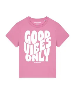 watapparel watapparel T-Shirt Frauen Good vibes only – Produktbild 1 von 1