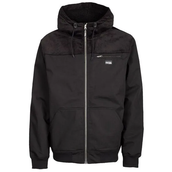 Iriedaily Iriedaily Hafen Jacket, Uni black (schwarz), – Produktbild 1 von 3