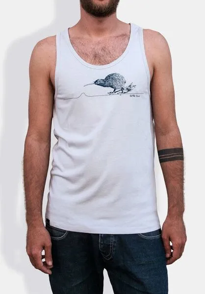 little kiwi little kiwi Herren Tanktop Kiwi, Grey Violet – Produktbild 1 von 1
