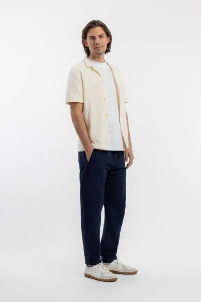 Rotholz Rotholz Strick Bowling Shirt Bio Baumwolle - Creme – Produktbild 4 von 4