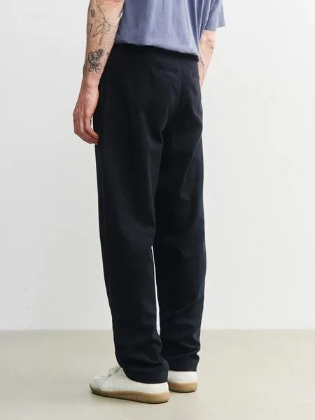 Rotholz Rotholz Everyday Flanell Hose aus Bio Baumwolle, True black, – Produktbild 3 von 4