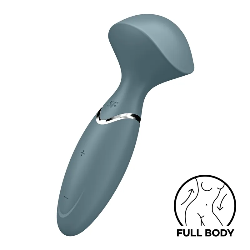 Satisfyer Satisfyer Mini Wand-er, 16 cm, Grau, – Produktbild 1 von 1