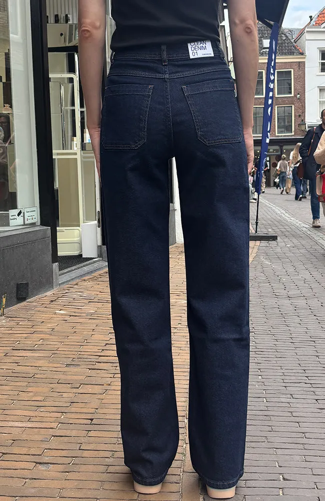thinking mu Thinking MU Damen vegan Jeans Theresa Dunkelblau, Extra dunkelblau, – Produktbild 2 von 2