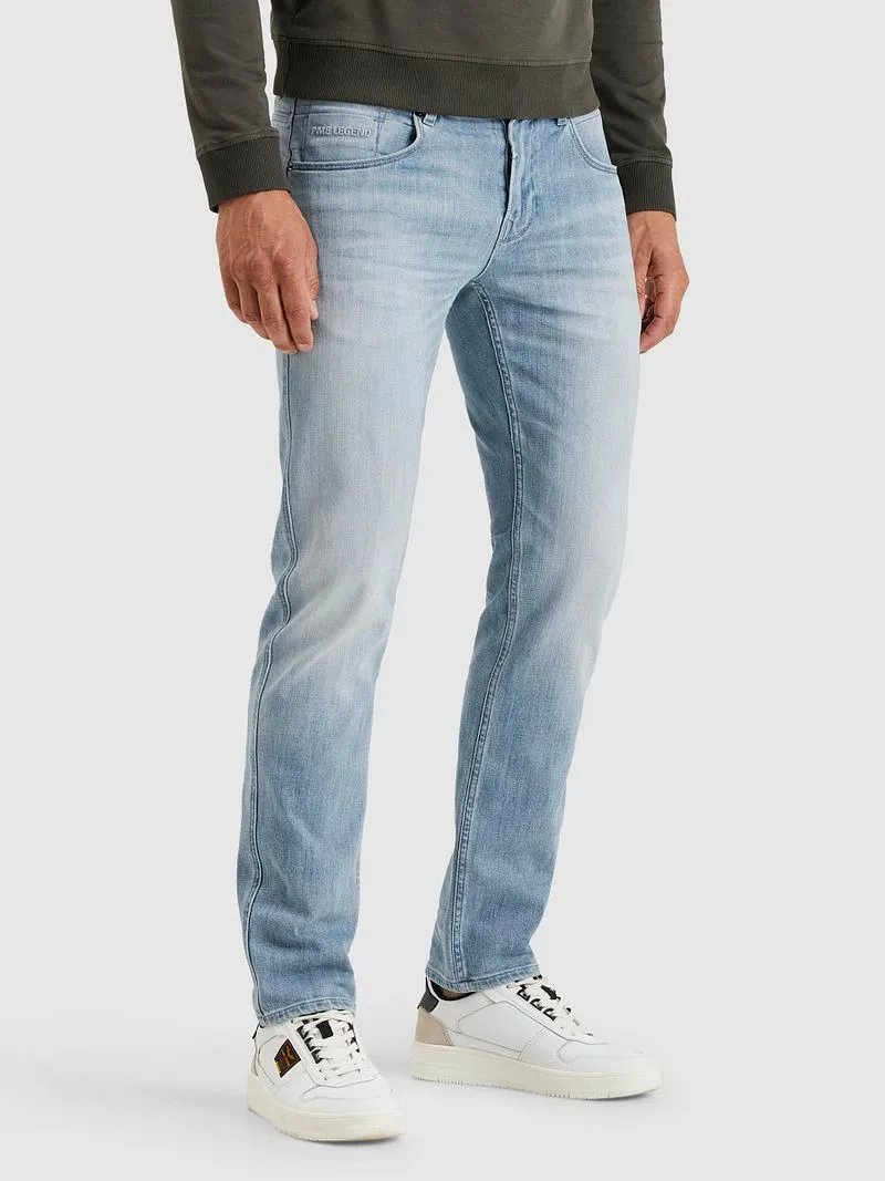 PME Legend PME Legend Nightflight Jeans Hellblau - Größe W 33 - L 34, Hellblau, – Produktbild 2 von 5