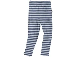HANS NATUR Baby und Kinder Leggings Bio-Baumwolle blau geringelt Gr.62/68 – Produktbild 1 von 1
