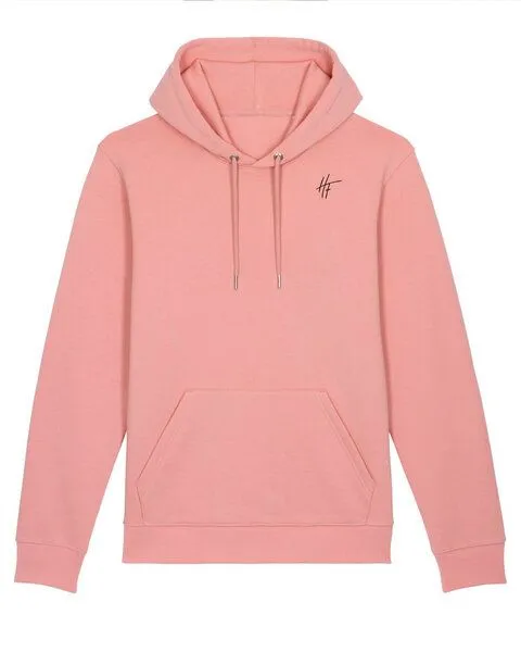 Human Family Human Family Bio Unisex Basic Hoodie - "HF", Altrosa, – Produktbild 1 von 3
