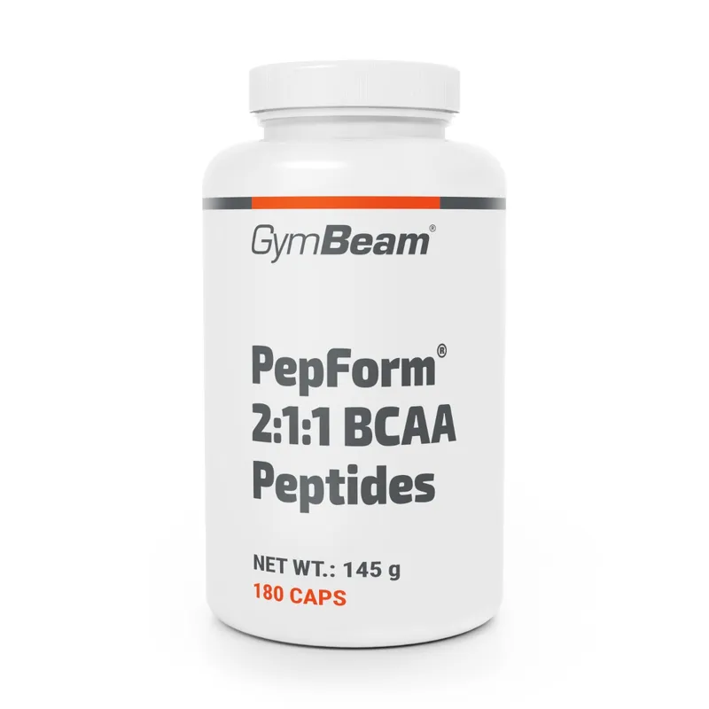 GymBeam GymBeam BCAA 2:1:1 PepForm®-Peptide 180 Kapseln – Produktbild 1 von 1