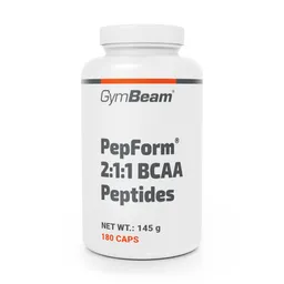 GymBeam GymBeam BCAA 2:1:1 PepForm®-Peptide 180 Kapseln – Produktbild 1 von 1