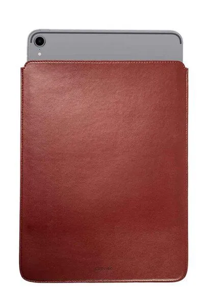 GREVIRO GREVIRO iPad Sleeve aus Kaktusleder (vegan) – passend für iPad 11", Surface Go, Galaxy Tab & Kindle Scribe, Bordeaux, – Produktbild 3 von 3