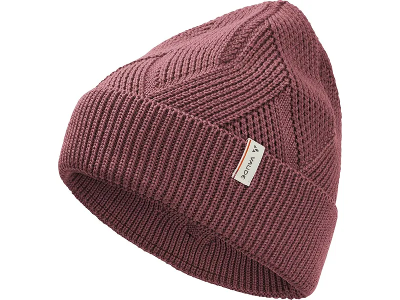 Vaude Vaude Beanie Mütze "Skomer" mit Merinowolle, ruby dusk – Produktbild 2 von 2