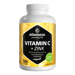 vitamaze Vitamaze Vitamin C hochdosiert + Zink – Produktbild 1 von 1