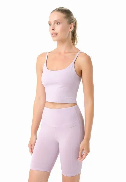 ORGANICATION ORGANICATION TARRA | Crop-Top aus Bio-Baumwolle, Soft lilac, – Produktbild 3 von 3
