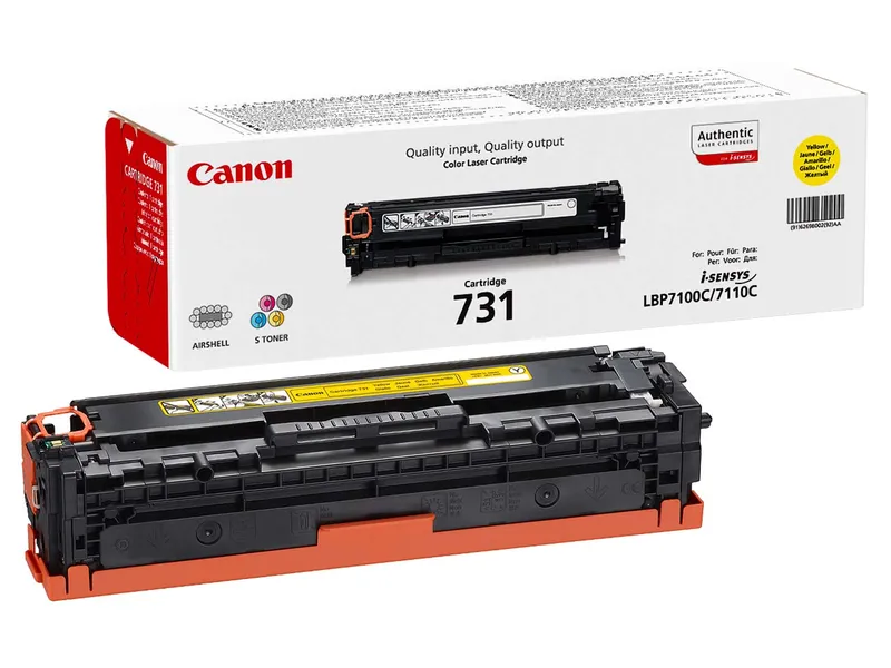 Canon Canon Druckkassette 731 gelb – Produktbild 1 von 2
