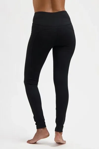 Urban Goddess Urban Goddess Tara Pocket Yoga Leggings, Onyx black (schwarz), – Produktbild 3 von 3