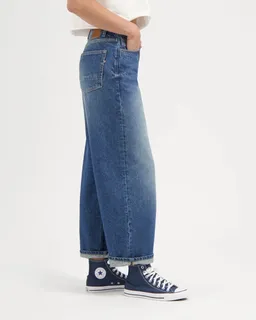 Kuyichi Kuyichi Damen vegan Jeans Lucy Loose Atlantic Ocean Blue – Produktbild 1 von 1