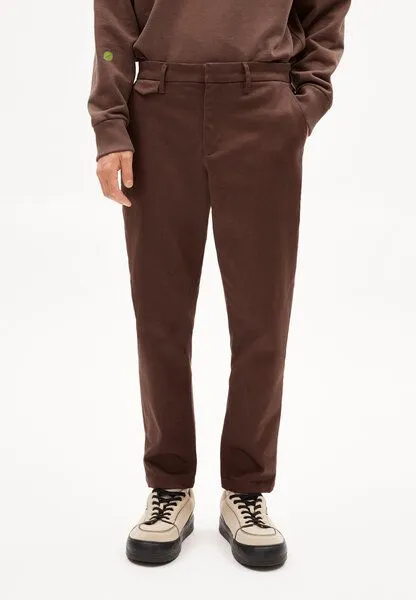 ARMEDANGELS ARMEDANGELS ALVAARO PREMIUM - Herren Chino Hose aus Bio-Baumwoll Mix, Deep brown, – Produktbild 1 von 3