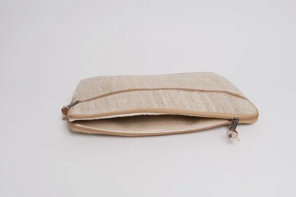 Himal Hemp Himal Hemp HH Laptop Sleeve aus wildem Hanf 13'' 14'' 15'' und 16'' (Laptoptasche), 16'' beige, – Produktbild 3 von 3