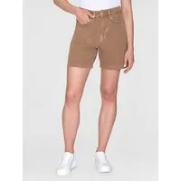 KnowledgeCotton Apparel KnowledgeCotton Apparel GALE gerade Mid-Rise Twill 5-Pocket-Shorts - GOTS/Vegan – Produktbild 1 von 1
