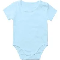 Neutral Neutral Bio-Baby-Body kurz Gr. 92, hellblau – Produktbild 1 von 1