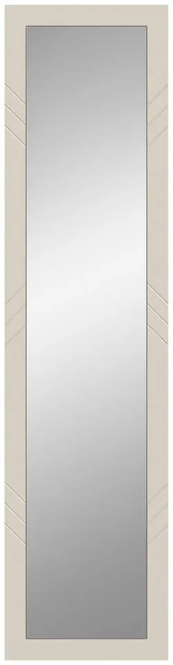 xonox.home Spiegel, Sandbeige Matt Retro Melamin 45x180x2 cm, Gelb, – Produktbild 3 von 4