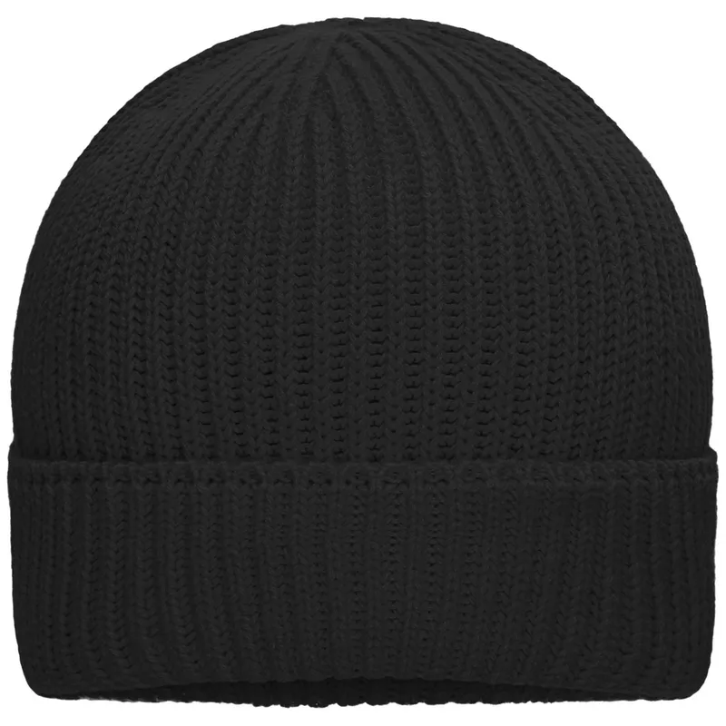 Myrtle Beach myrtle beach Winter Beanie MB7409 Gr. onesize black – Produktbild 1 von 1