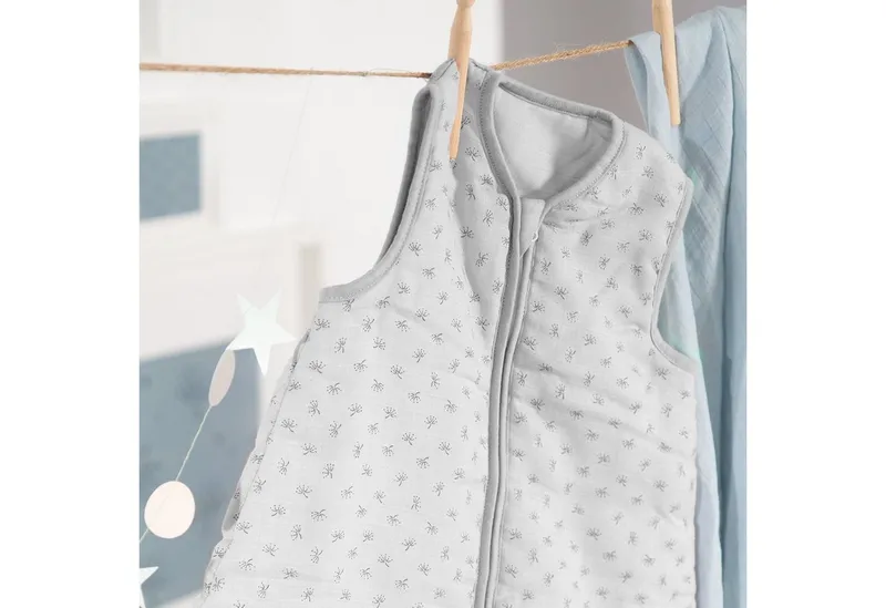 roba roba Babyschlafsack Lil Planet Schlafsack, verschiedene Größen und Farben, Grau|silberfarben, – Produktbild 2 von 4