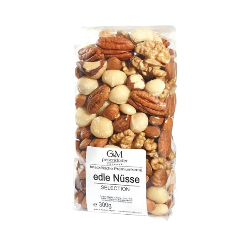 GM GM Pesendorfer Edle Nüsse Selection, Nussmischung ungesalzen, 300 Gramm – Produktbild 1 von 1