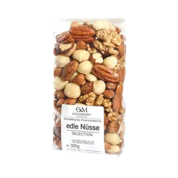 GM GM Pesendorfer Edle Nüsse Selection, Nussmischung ungesalzen, 300 Gramm – Produktbild 1 von 1
