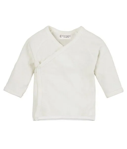 Sense Organics sense-organics Baby Langarmshirt VICTORIA aus Bio-Baumwolle weiß, Weiß, – Produktbild 1 von 1