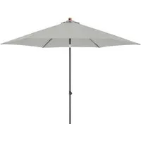 Doppler doppler Sonnenschirm "myZone Push Up" Ø 300 cm, HV, hellgrau – Produktbild 1 von 1