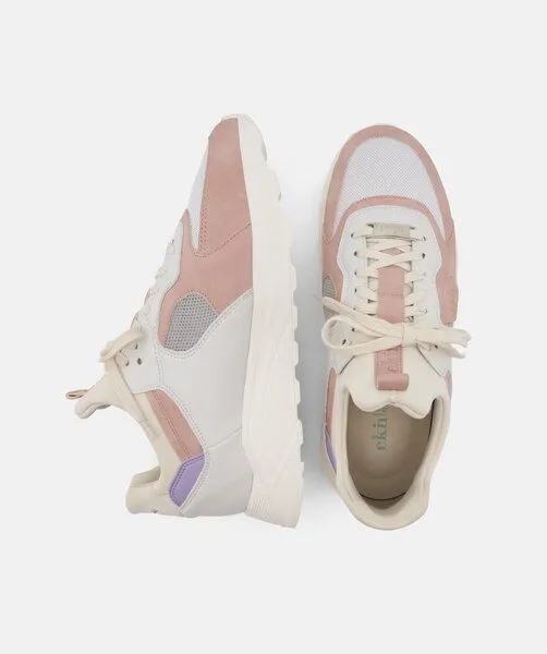 ekn footwear ekn footwear Sneaker Larch - Vegan Leather, Berry (mehrfarbig), – Produktbild 4 von 4